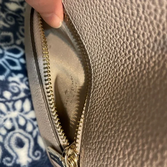 GREAT CONDITION Kate Spade Emma Sling Backpack in Cozy Grey - Pebbled Leather - Picture 5 of 17